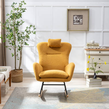 Mustard 2025 rocking chair